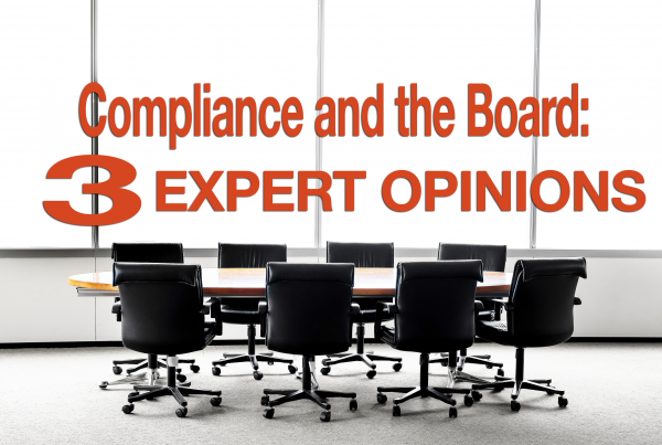 Compliance and the board