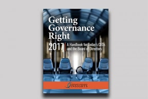 Getting Governance Right Cover