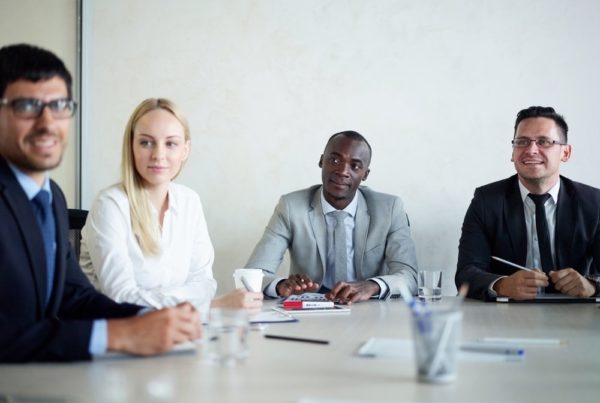 diverse group of professionals