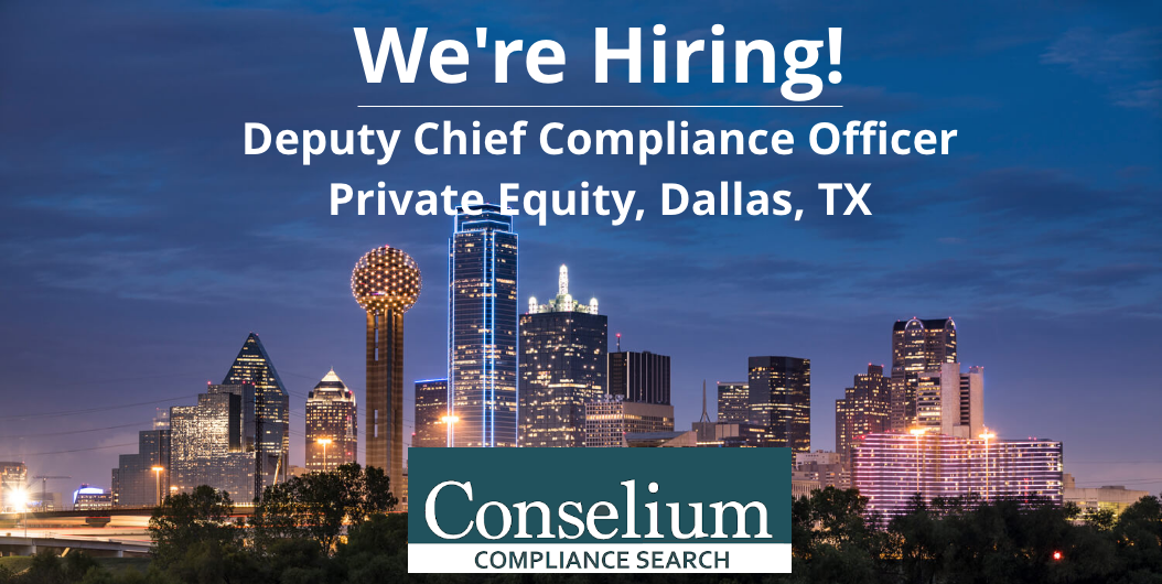 Deputy Chief Compliance Officer, Private Equity and Investment Business, Dallas, TX