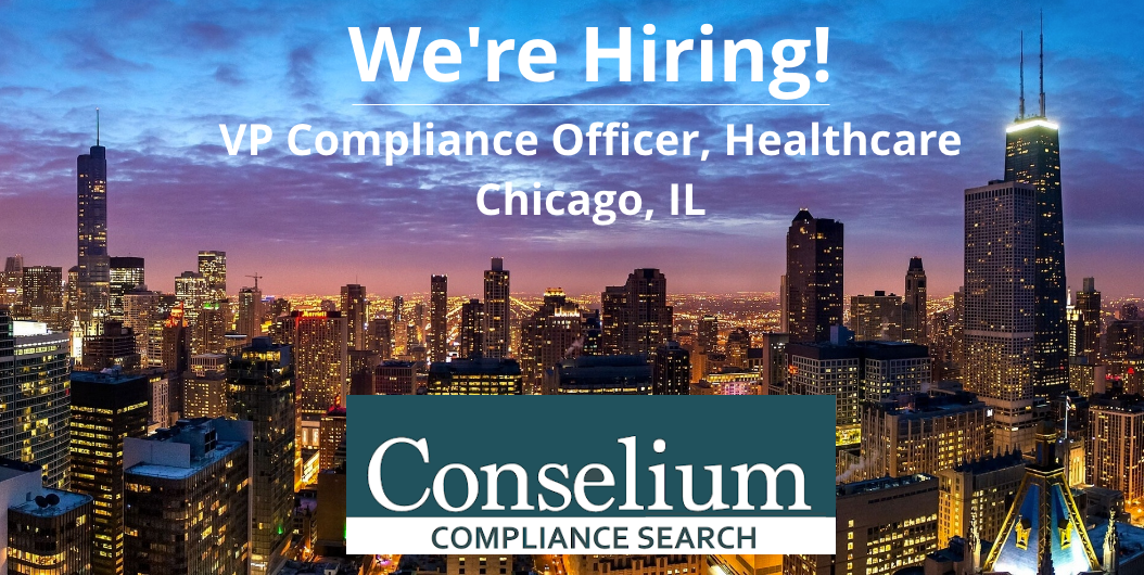 VP Compliance Officer, Fortune 100 Healthcare, Chicago IL