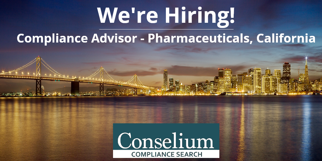 Senior Advisor: Compliance- California Operations, Pharmaceuticals, National Product Stewardship Program