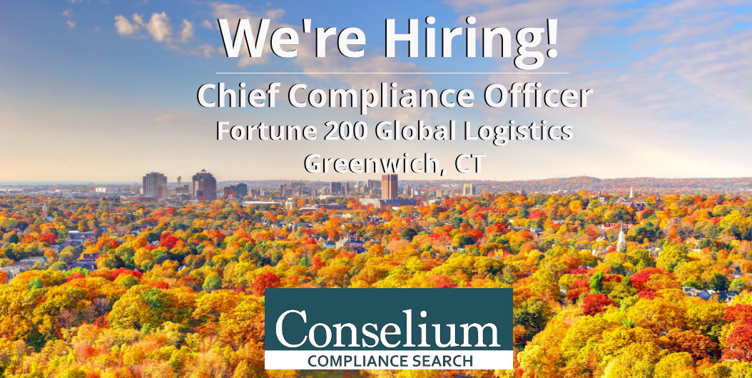 Chief Compliance Officer – Fortune 200 Global Logistics, Greenwich, CT