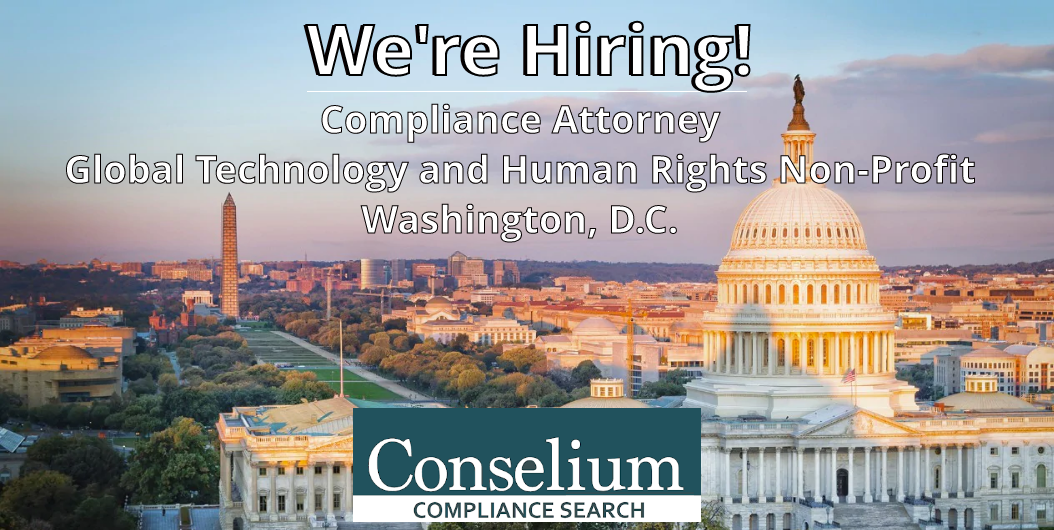 Compliance Attorney, Global Technology and Human Rights Non-Profit, Washington, D.C.