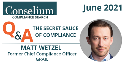 Monthly Roundup – June 2021 – Q&A with Matt Wetzel – The Secret Sauce Of Compliance