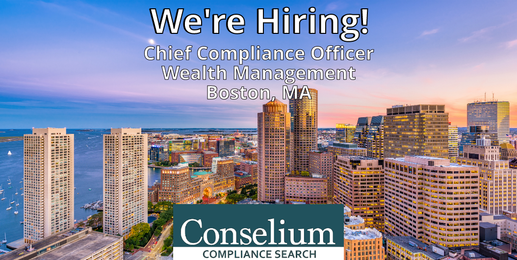 Chief Compliance Officer, Wealth Management, Boston, MA