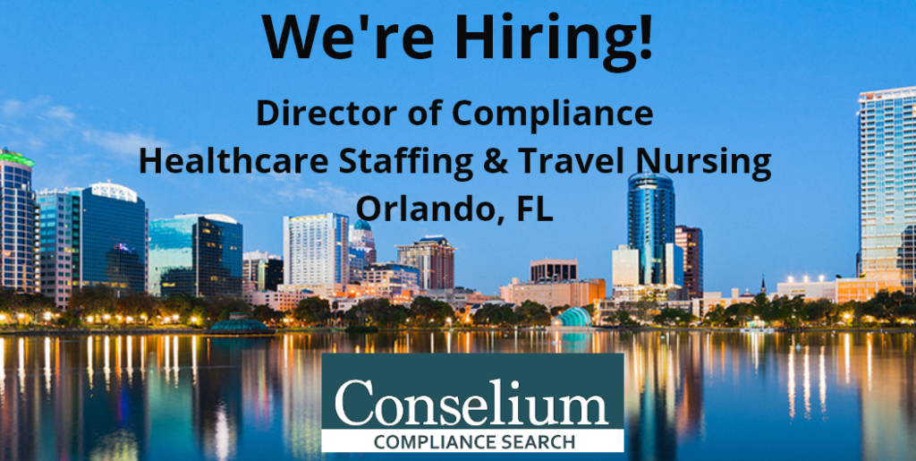 Director of Compliance, Healthcare Staffing & Travel Nursing, Orlando