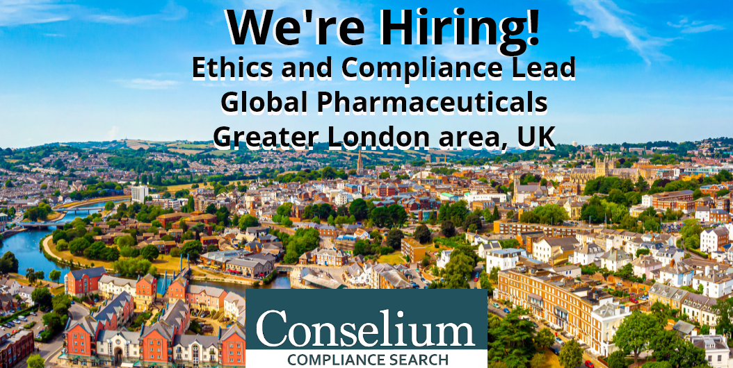 Ethics and Compliance Lead-UK and Ireland, Pharmaceuticals, Greater London, UK