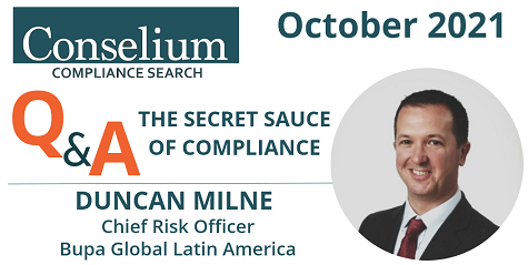 Monthly Roundup – October 2021 – Q&A with Duncan Milne – The Secret Sauce Of Compliance