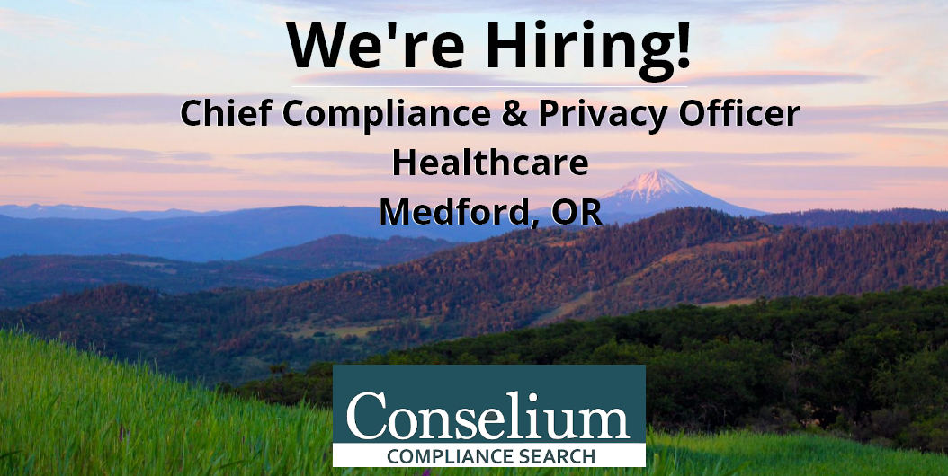 Chief Compliance & Privacy Officer, Healthcare, Medford, Oregon