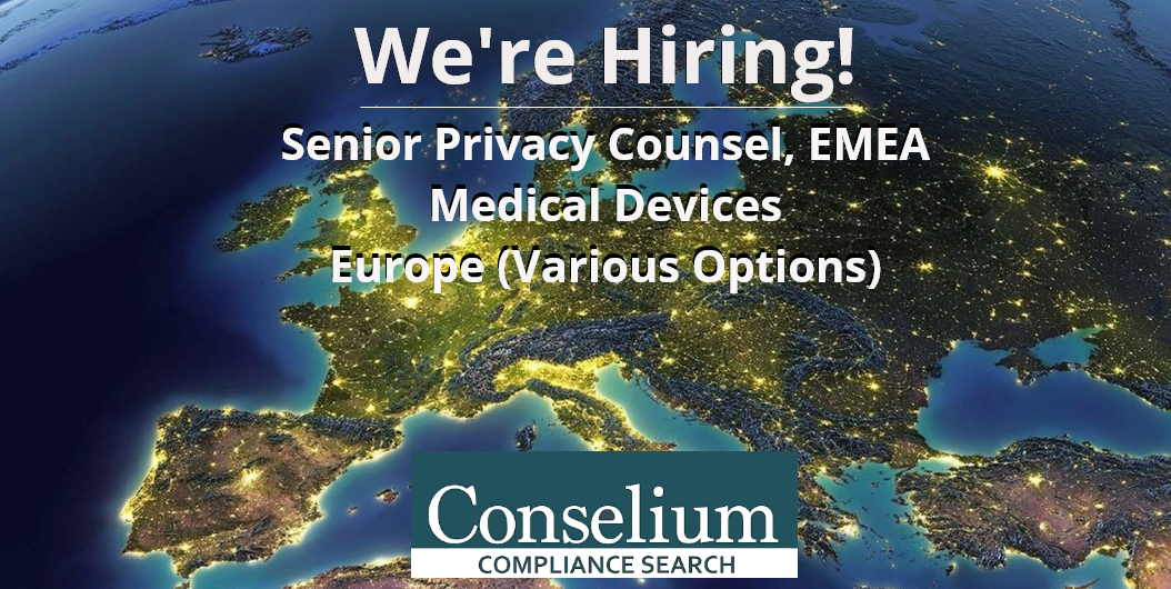 Senior Privacy Counsel, EMEA Medical Devices, Europe (Various Options)