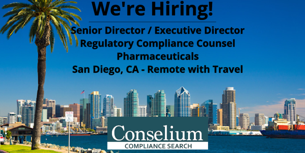 Senior Director/Executive Director Regulatory Compliance Counsel