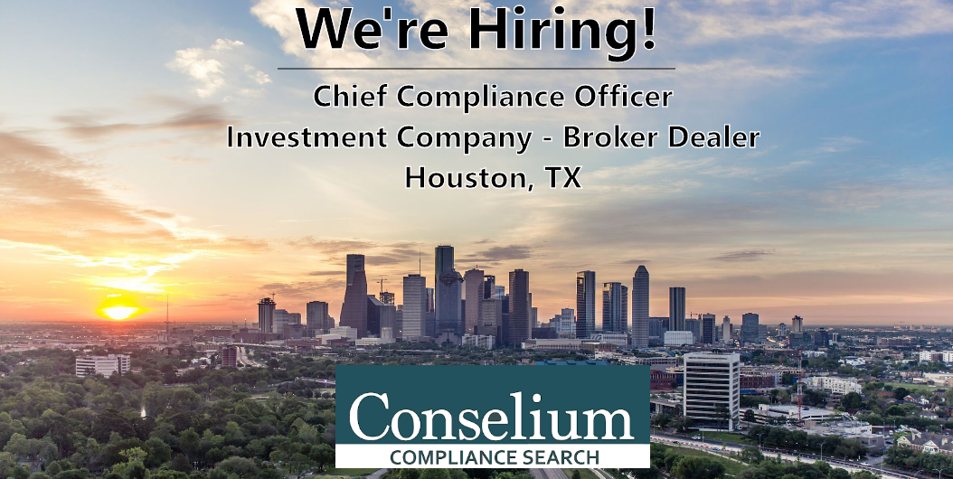 Chief Compliance Officer, Investment Company – Broker, Dealer Houston, TX