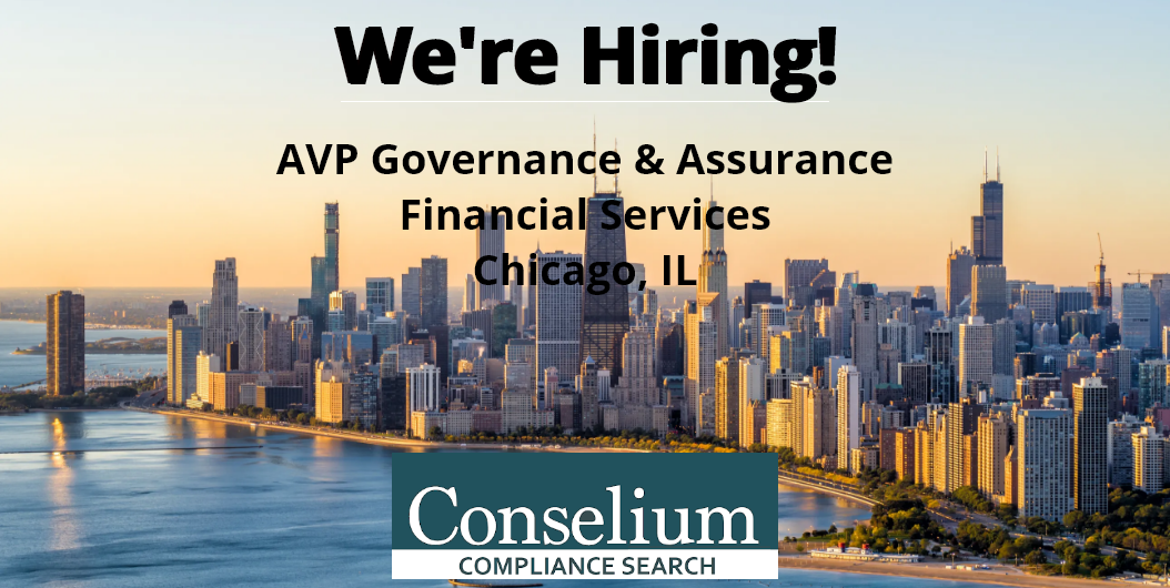 AVP Governance & Assurance, Financial Services, Chicago, IL