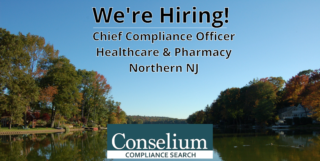 Chief Compliance Officer,  Healthcare and Pharmacy, Northern NJ