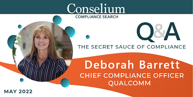 Monthly Roundup – May 2022 – Q&A with Deborah Barrett – The Secret Sauce Of Compliance