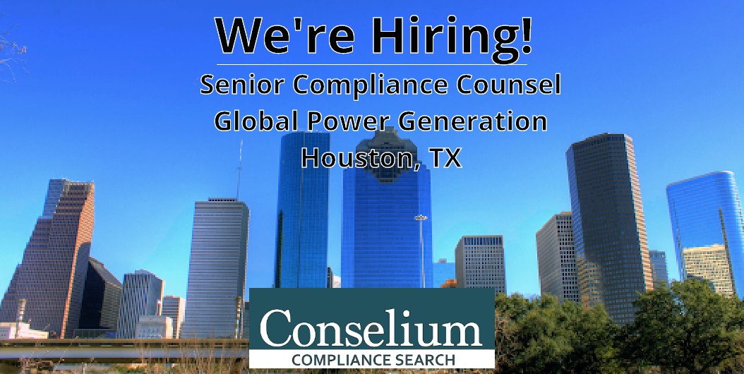 Senior Compliance Counsel, Global Power Generation, Houston, TX
