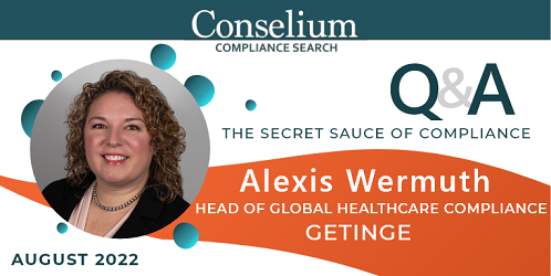 Monthly Roundup – August 2022 – Q&A with Alexis Wermuth – The Secret Sauce Of Compliance