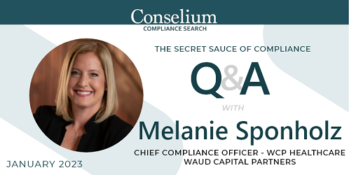 Monthly Roundup – January 2023 – Q&A with Melanie Sponholz – The Secret Sauce Of Compliance