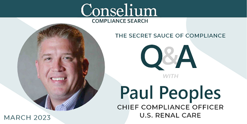 Monthly Roundup – March 2023 – Q&A with Paul Peoples – The Secret Sauce Of Compliance
