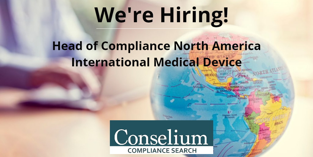 Head of Compliance North America, International Medical Device