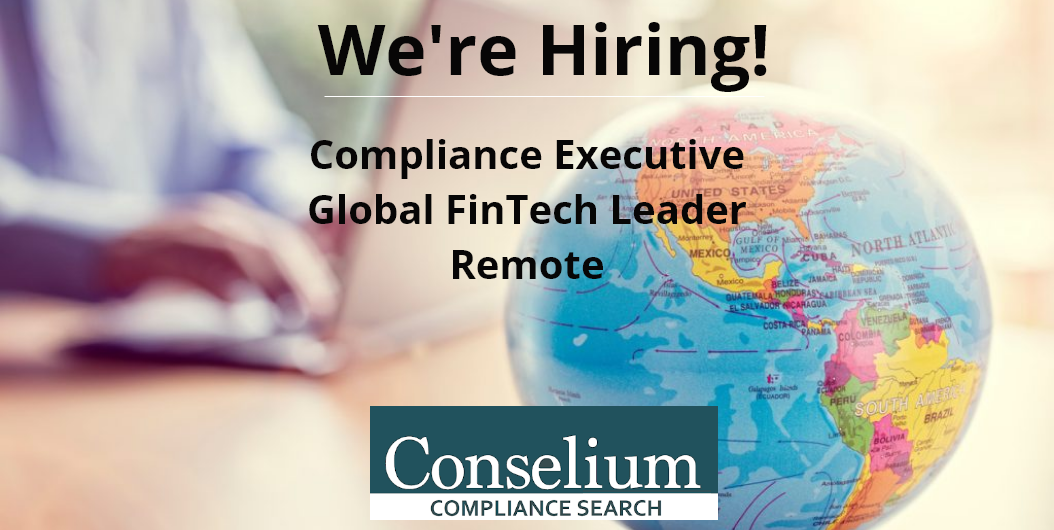 Compliance Executive, Global FinTech Leader, Remote