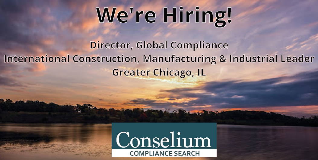 Director, Global Compliance International Construction, Manufacturing and Industrial Leader, Greater Chicago, IL