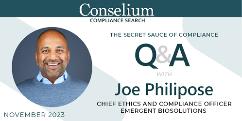 Monthly Roundup – November 2023 – Q&A with Joe Philipose – The Secret Sauce Of Compliance