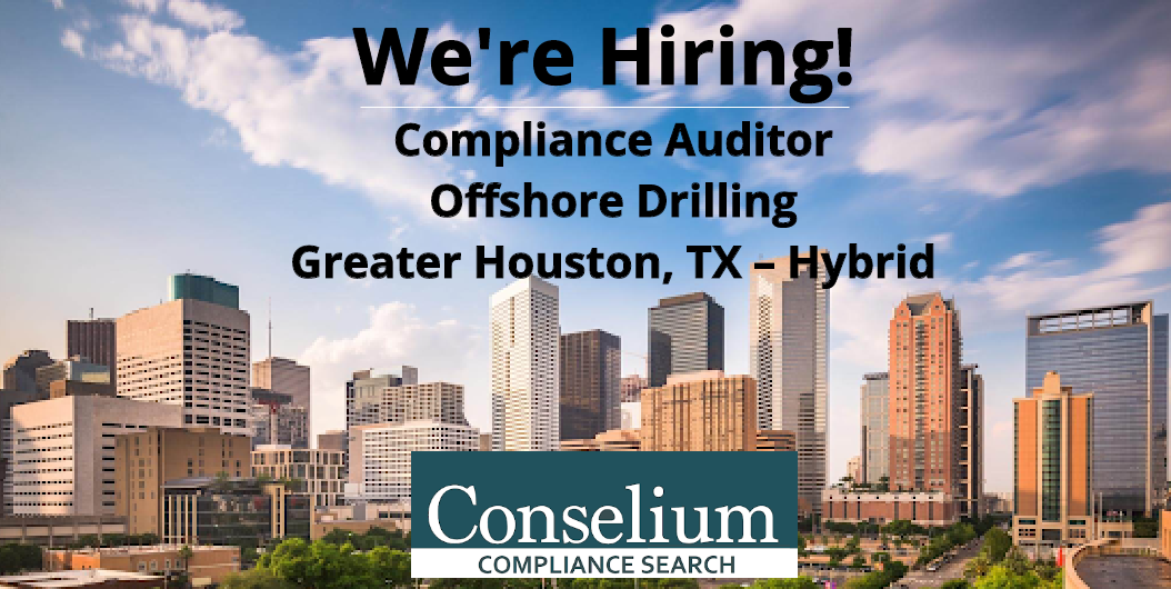 Compliance Auditor, Offshore Drilling, Greater Houston, TX