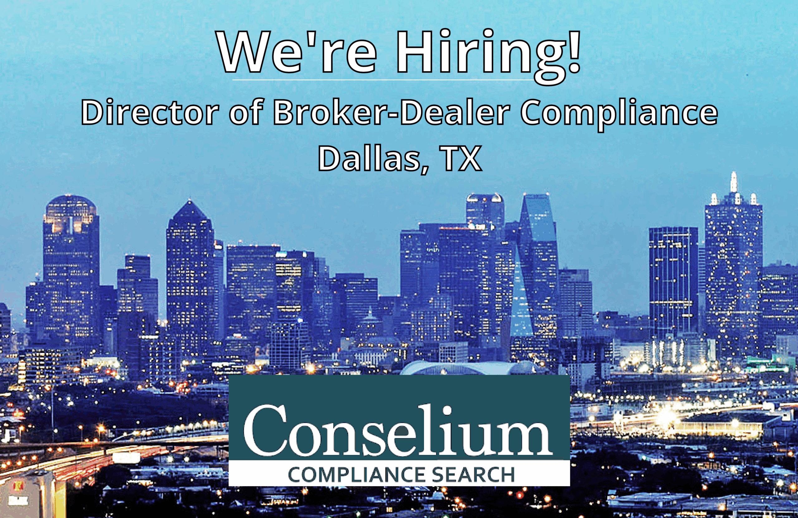 Director of Broker-Dealer Compliance, Investment Management, Dallas TX